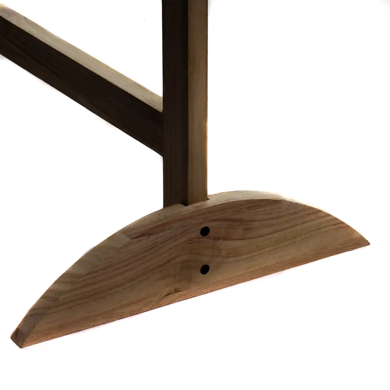RAUMTEILER HALTER" "PORTA" | Holz, 33 cm | Paravent Stützfuß | Farbe