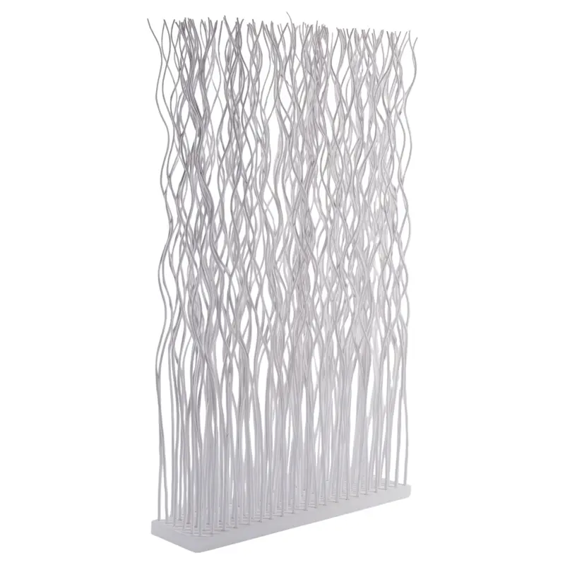 RAUMTEILER "KINKI" | Weidenholz, 110x70 cm | Zweige Paravent | Farbe