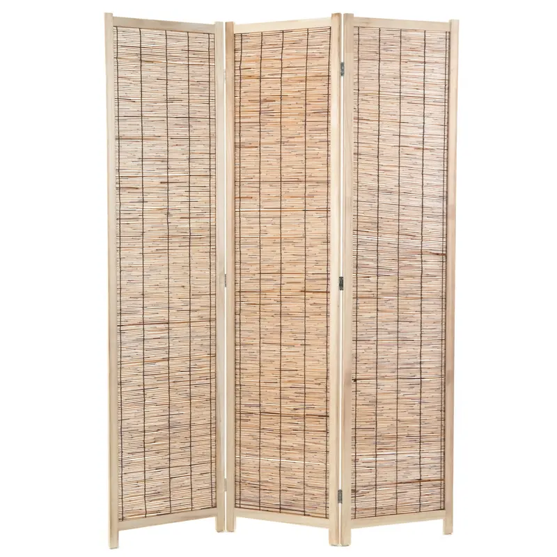 RAUMTEILER "PLAYA" | Schilfrohr, 170x120 cm | Natur Paravent | Farbe