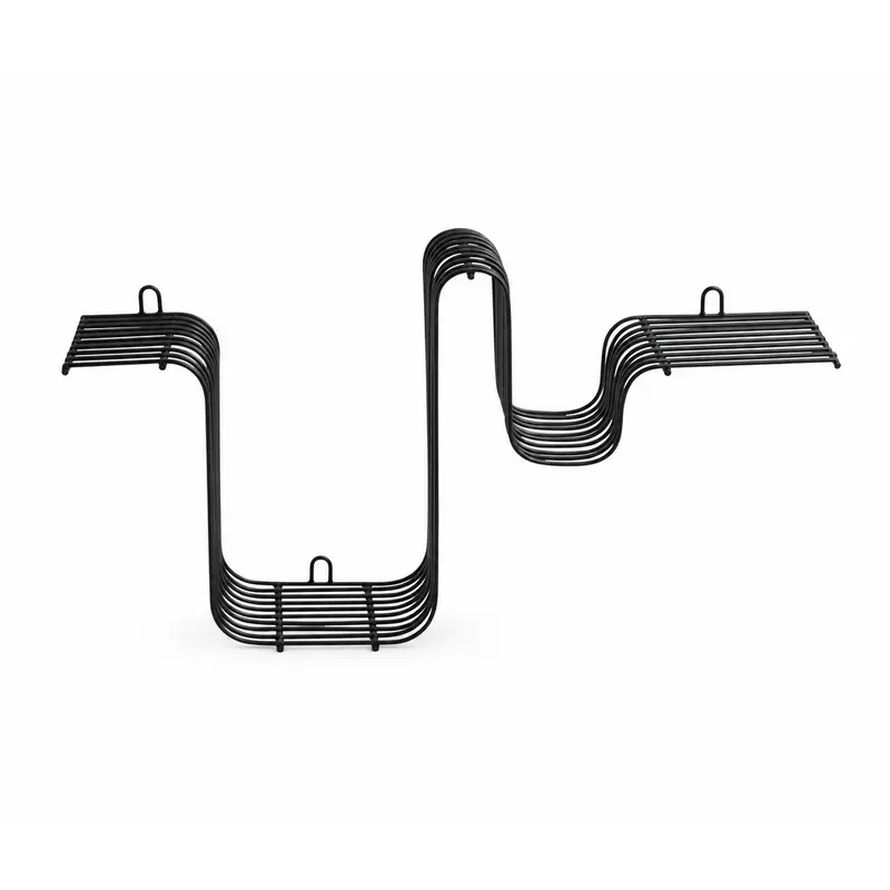 Regal Brava 54cm aus Metall - Schwarz
