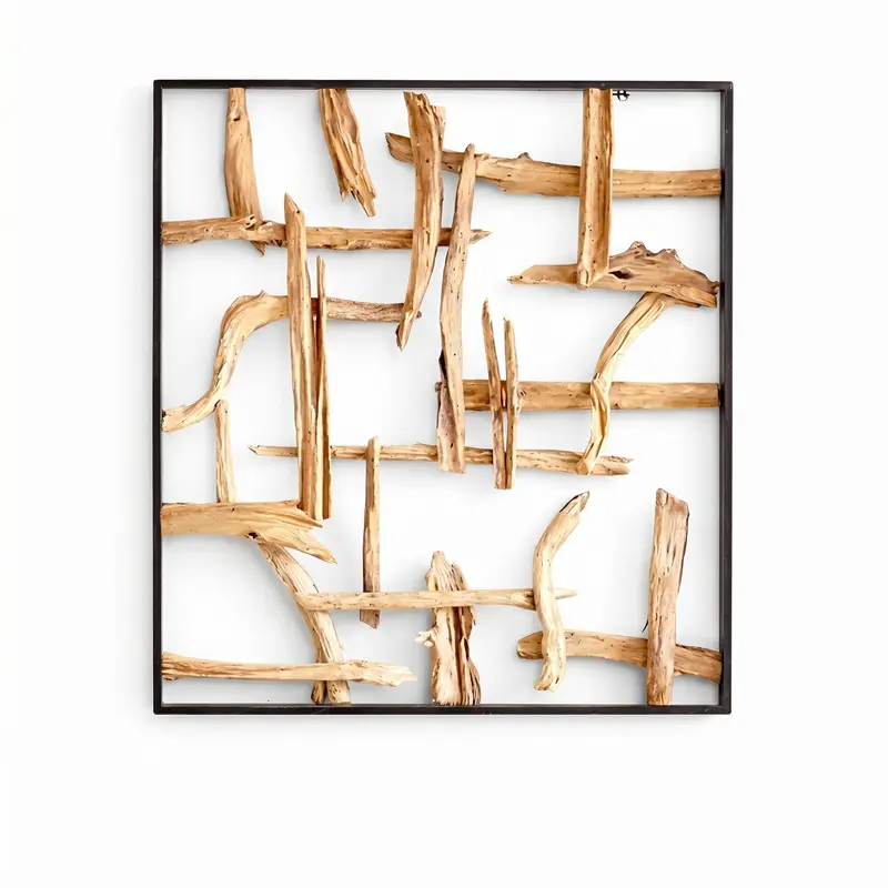 REGATA Holz Wandbild 140cm x 140cm