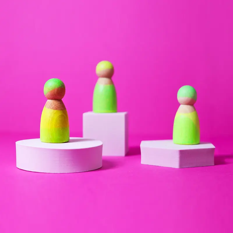Regenbogenfreunde neongrün