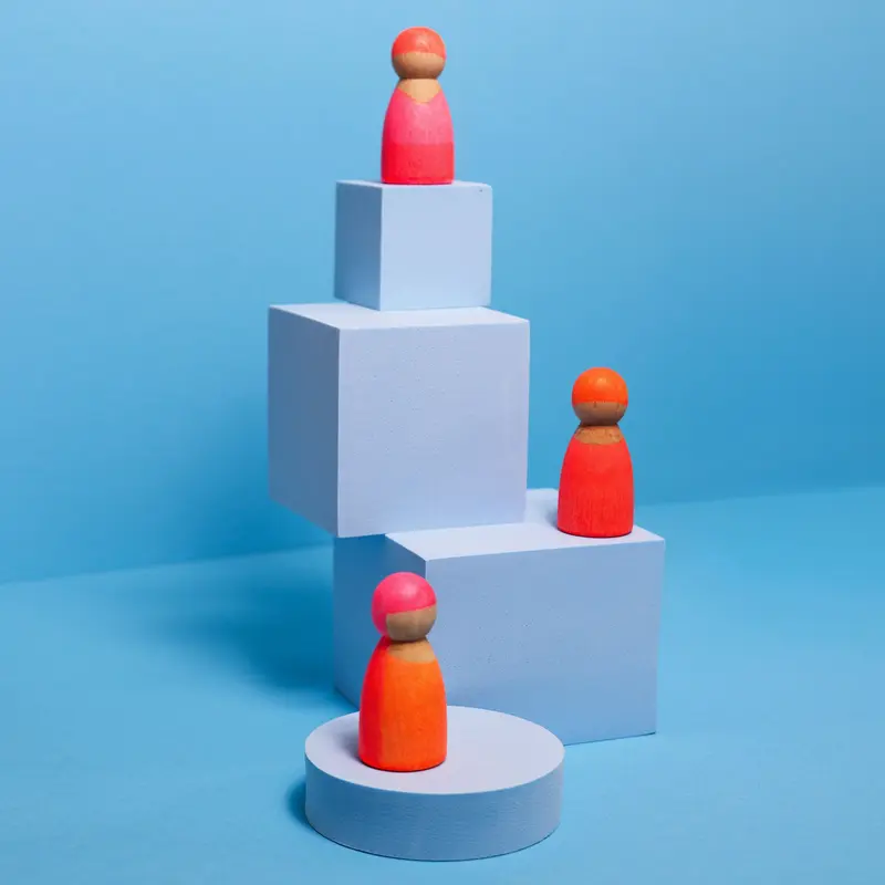 Regenbogenfreunde neonpink