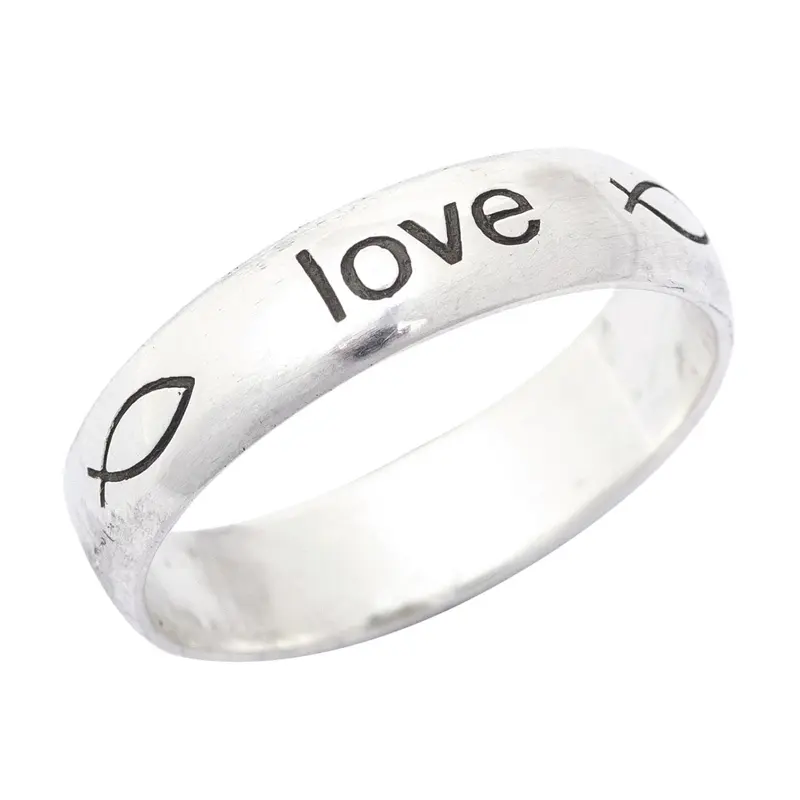 Ring True love waits Sterlingsilber 18 mm