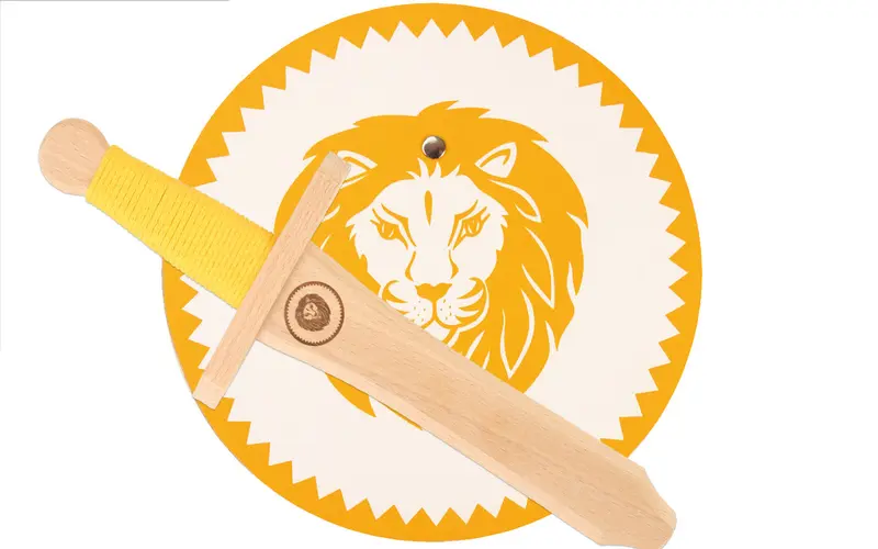 Ritter-Set Leopold - Schild & Schwert