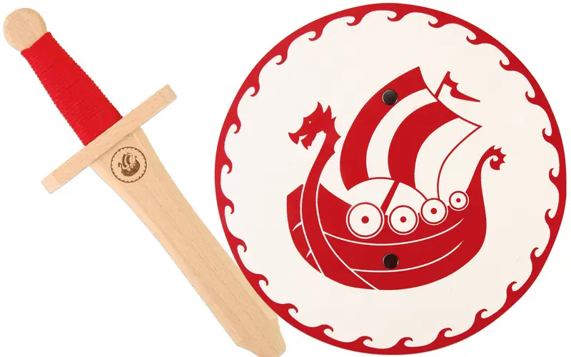 Ritter-Set Snorre - Schild & Schwert