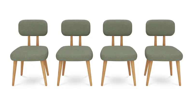 Roa Stuhl 4er-Set - Performance-Stoff