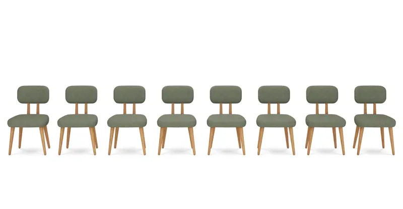 Roa Stuhl 8er-Set - Performance-Stoff