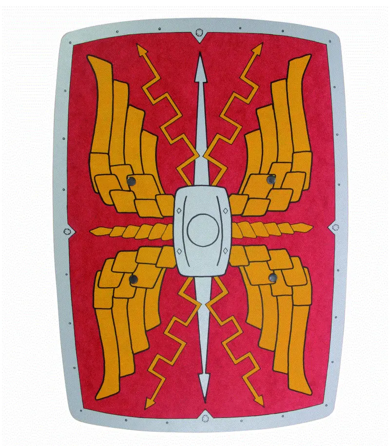Römerschild Alexius rot
