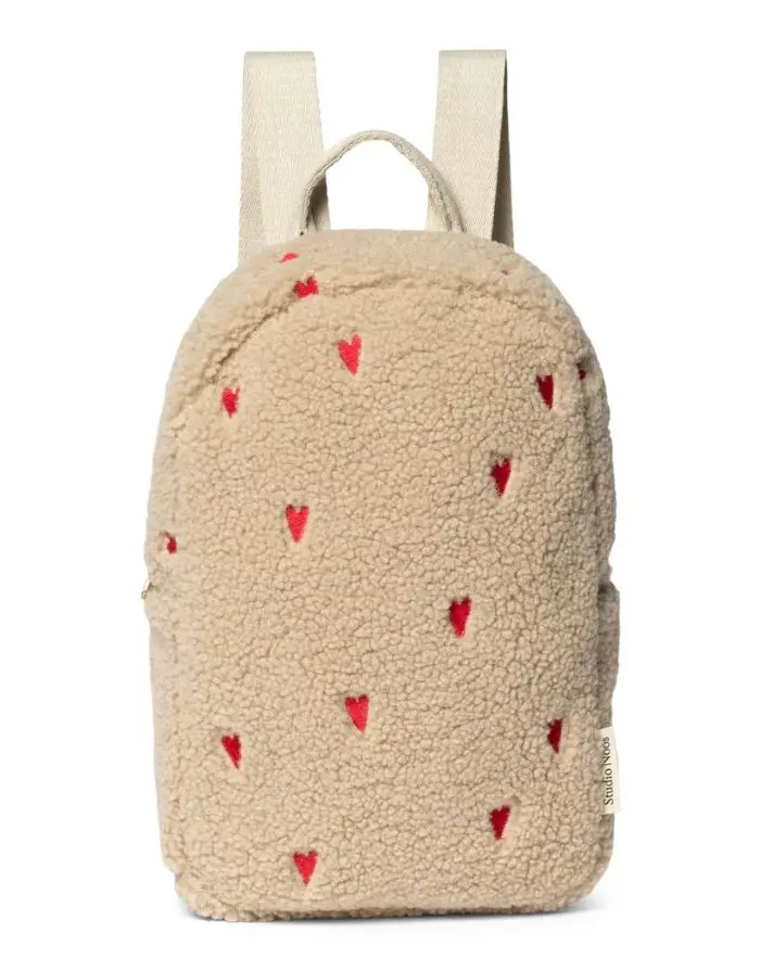 Rucksack Mini I Ecru Hearts