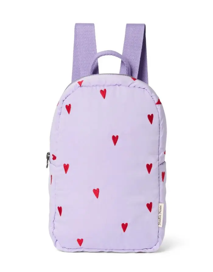 Rucksack Mini Puffy I Purple Hearts