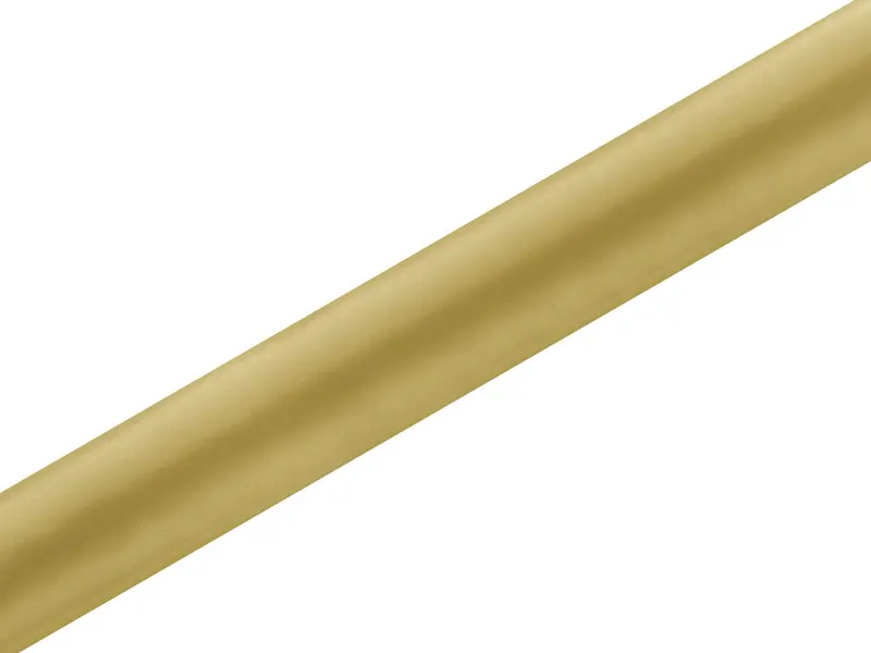 Satin Stoff 36 cm x 9 m gold