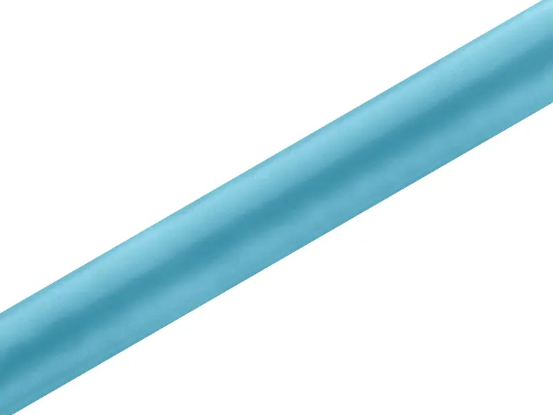 Satin Stoff 36 cm x 9 m türkis