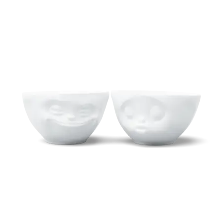 Schälchen-Set Küssend + Grinsend