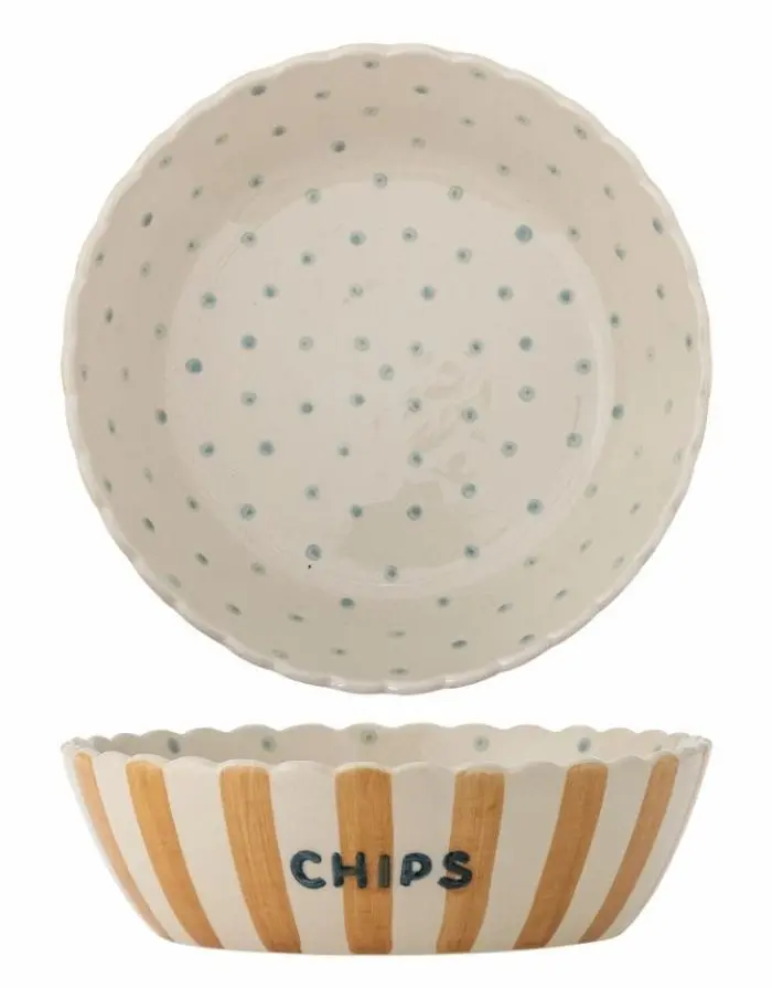Schale Chips I Bunt