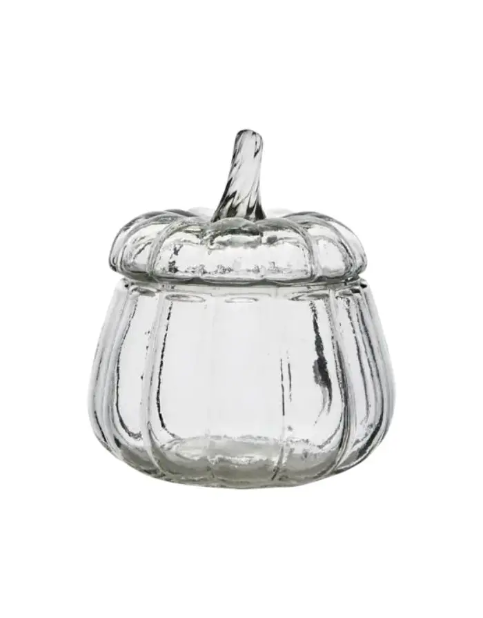 Schale Pumpkin mit Deckel S I Glas