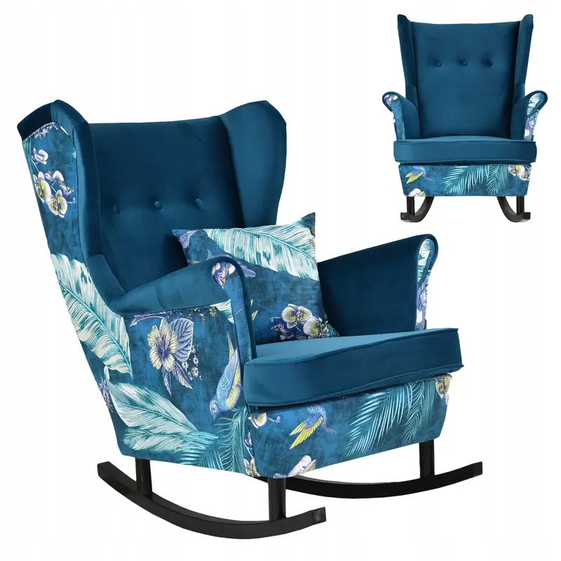 Schaukelsessel Ari Schaukelfunktion Ausführung SPRING 1 / ROYAL 19