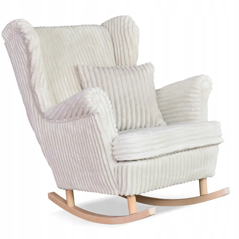 Schaukelsessel Rene beige Schaukelfunktion Ausführung Rene