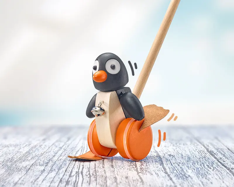 Schiebefigur Pinguin