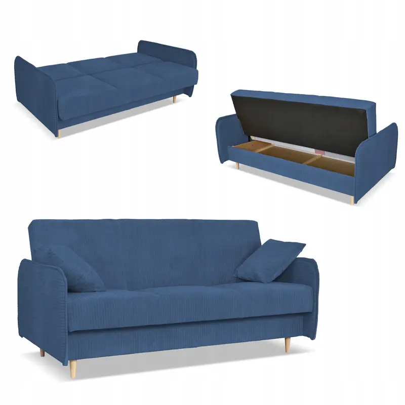 Schlafsofa Alvo Stauraum Schlaffunktion Ausführung Sofa