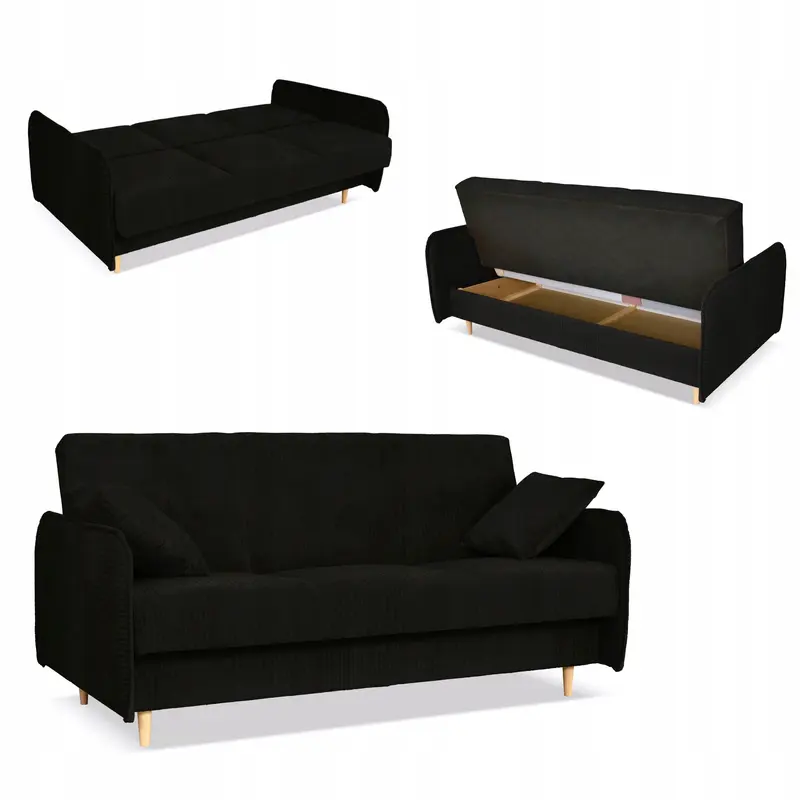 Schlafsofa Alvo Stauraum Schlaffunktion Ausführung Sofa