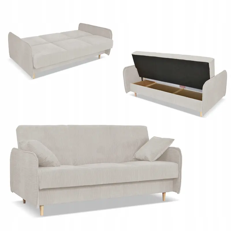 Schlafsofa Alvo Stauraum Schlaffunktion Ausführung Sofa