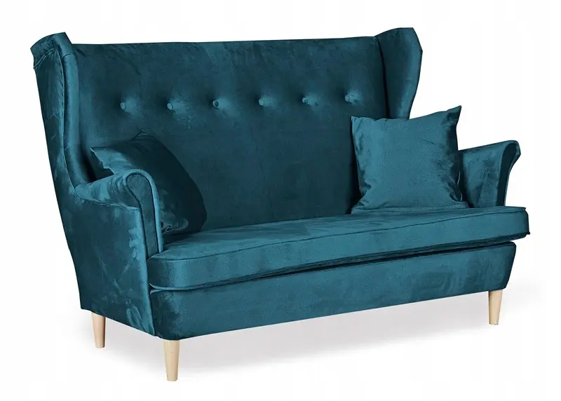 Schlafsofa Ari blau Schlaffunktion Ausführung SOFA ARI MONOLITH 77