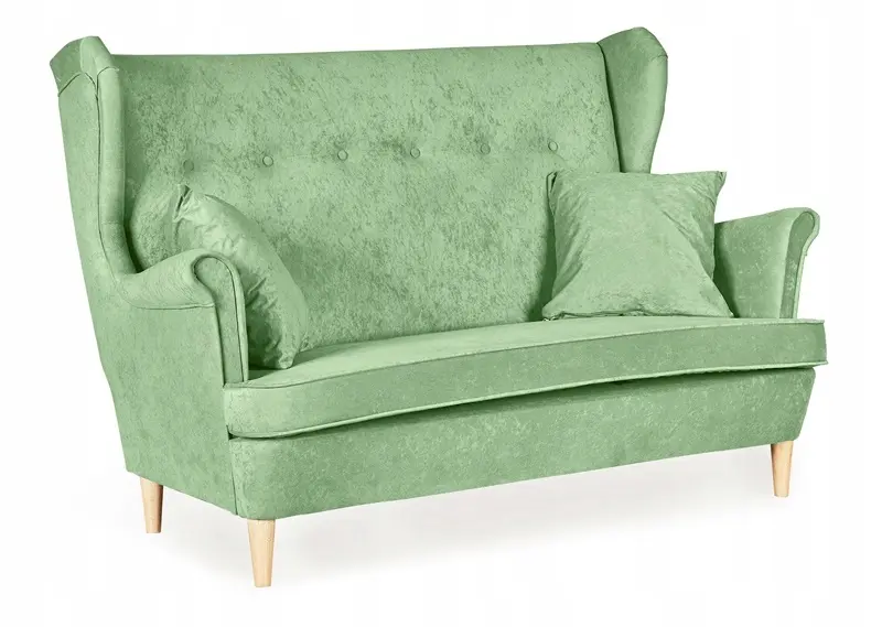 Schlafsofa Ari mintgrün Schlaffunktion Ausführung SOFA ARI MKR 09