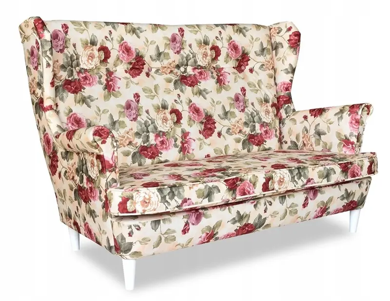 Schlafsofa Ari rosa Schlaffunktion Ausführung SOFA ARI PRINT ROSE 01