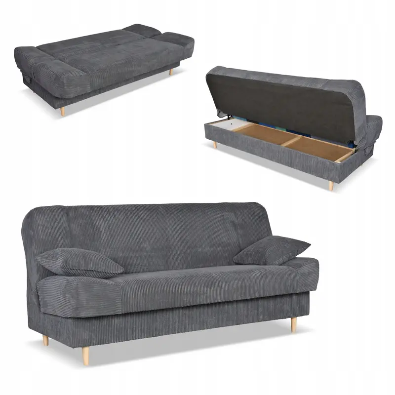 Schlafsofa Belito Bonell-Federkern Stauraum Ausführung Sofa