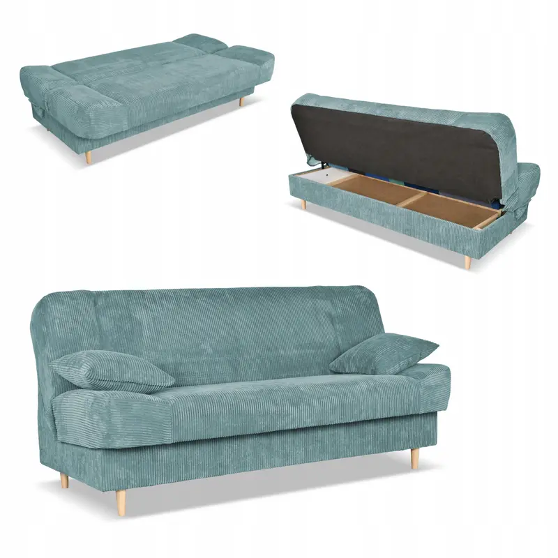 Schlafsofa Belito Bonell-Federkern Stauraum Ausführung Sofa