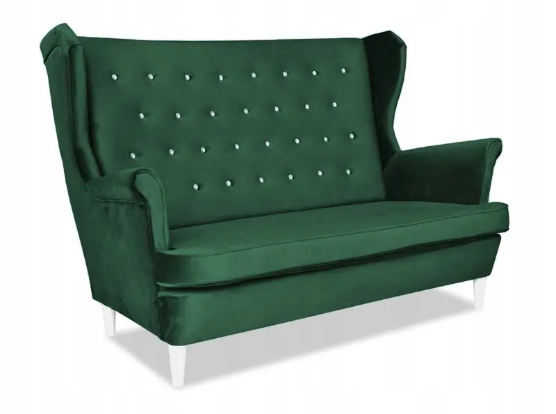 Schlafsofa Diana grün Schlaffunktion Ausführung SOFA DIANA ROYAL 25