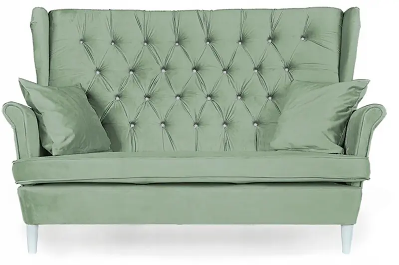 Schlafsofa Gaja mintgrün Schlaffunktion Ausführung SOFA GAJA ROYAL V 34