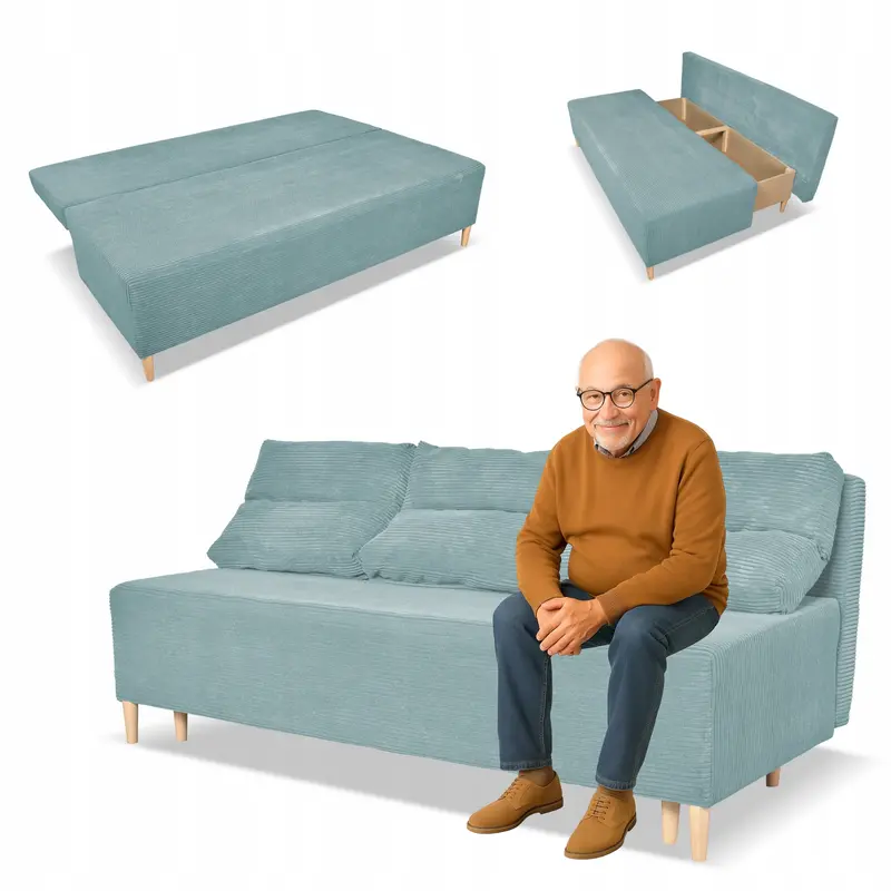 Schlafsofa Kimo Stauraum Schlaffunktion