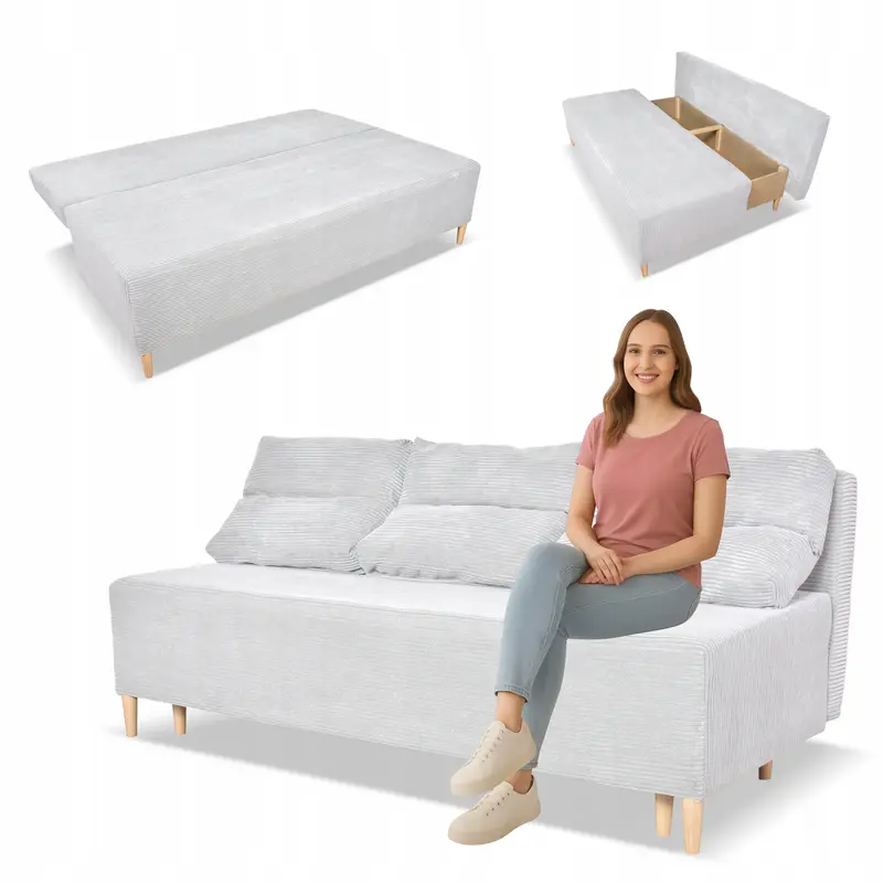 Schlafsofa Kimo Stauraum Schlaffunktion