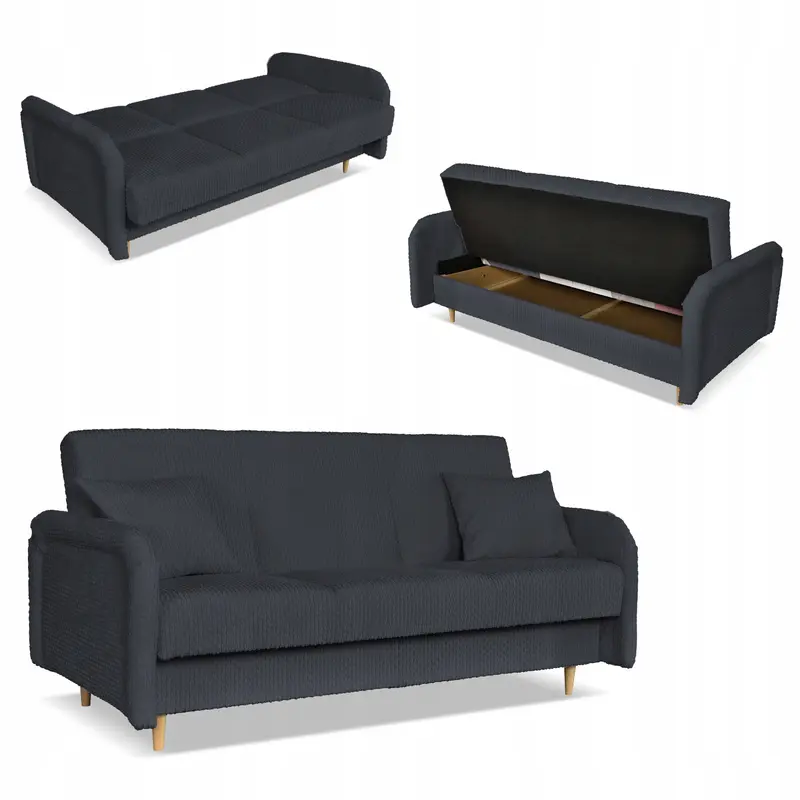 Schlafsofa Merivo Stauraum Schlaffunktion Ausführung Sofa