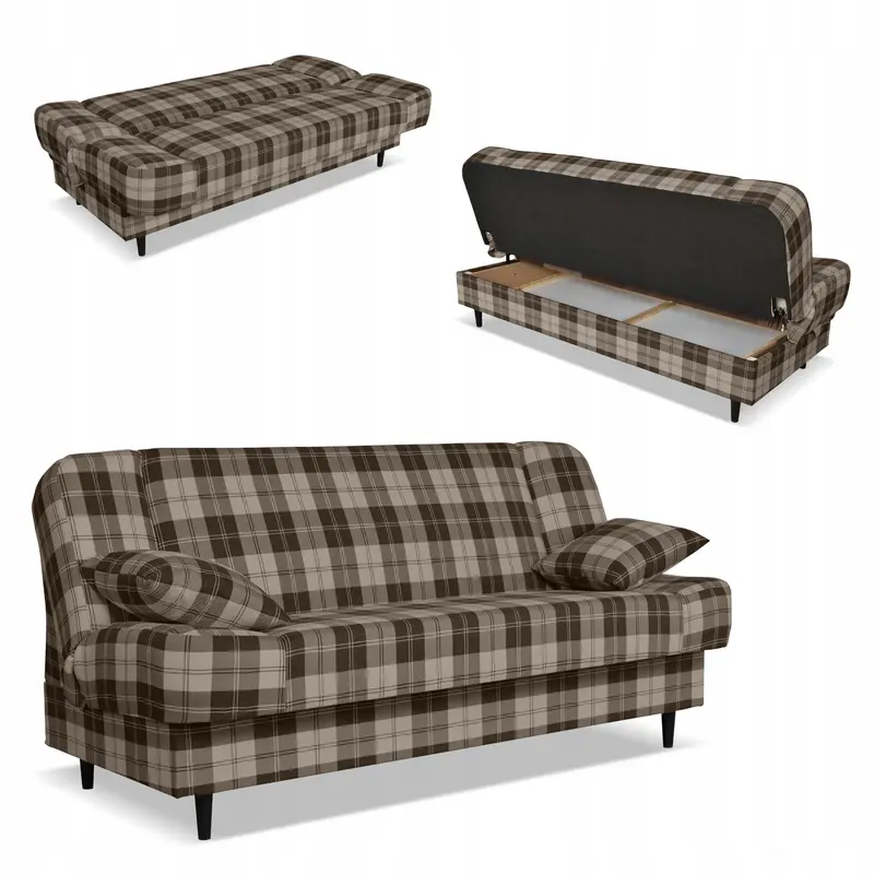 Schlafsofa Sally braun Schlaffunktion Ausführung Sofa