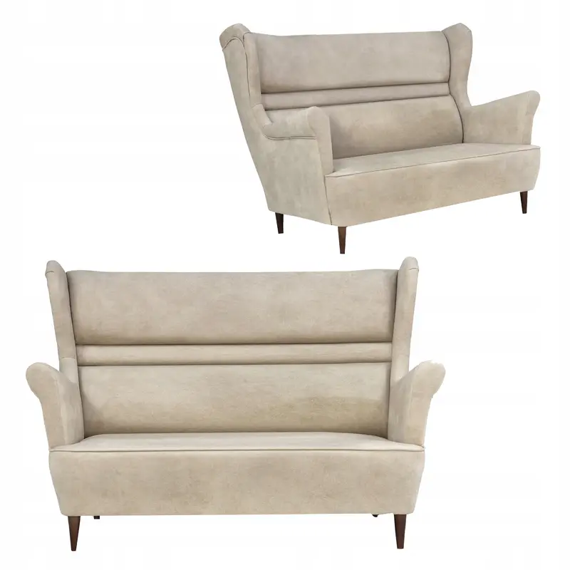 Schlafsofa Zoja beige Schlaffunktion Ausführung AURA 02