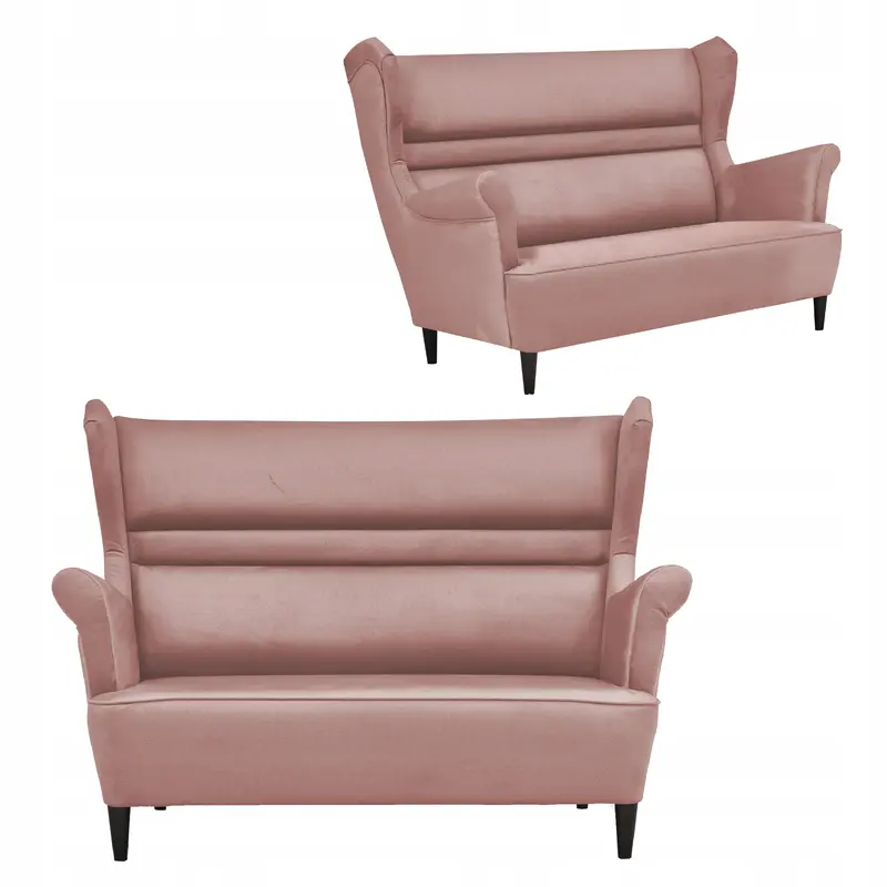 Schlafsofa Zoja rosa Schlaffunktion Ausführung MONOLITH 63