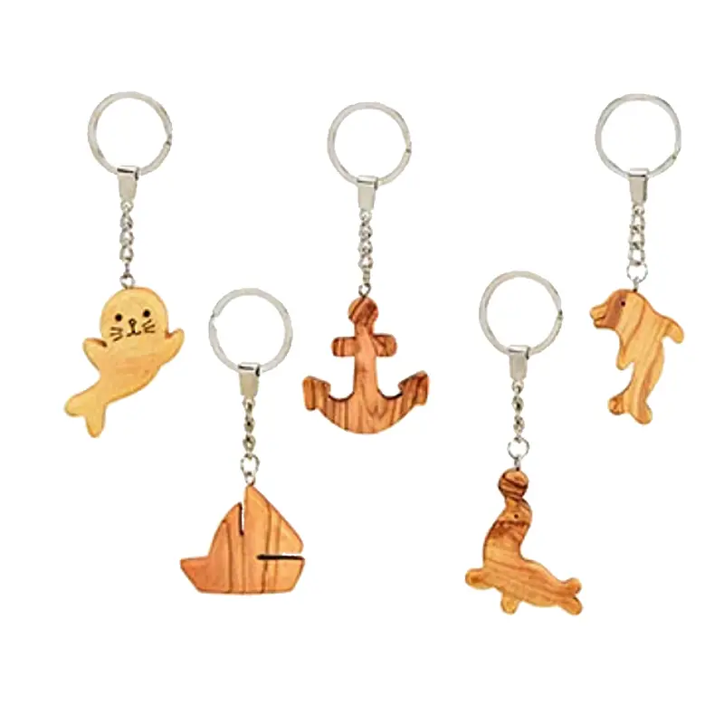 Schlüsselanhänger aus Holz handgemacht | verschiedene Motive