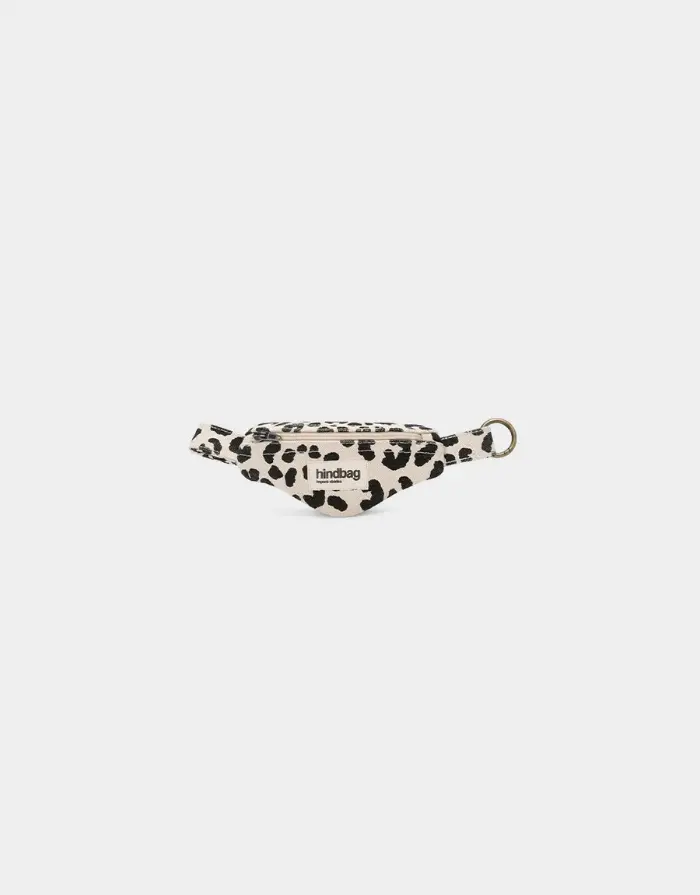 Schlüsselanhänger Côme I Leopard Ecru
