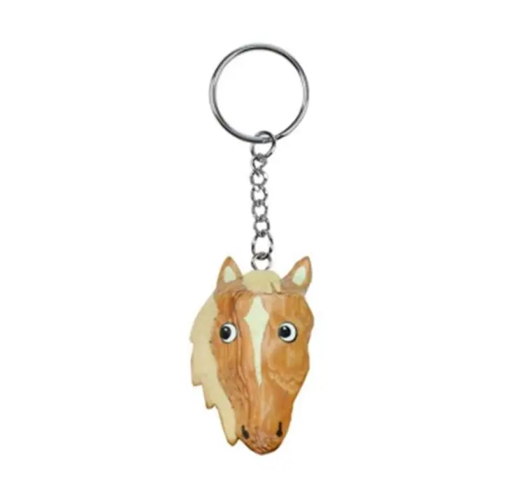 Schlüsselanhänger Pferd aus Holz Nr. 019.040