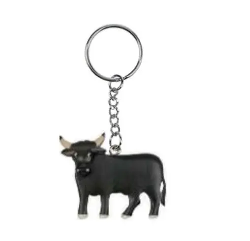 Schlüsselanhänger Stier aus Holz Nr. 019.115