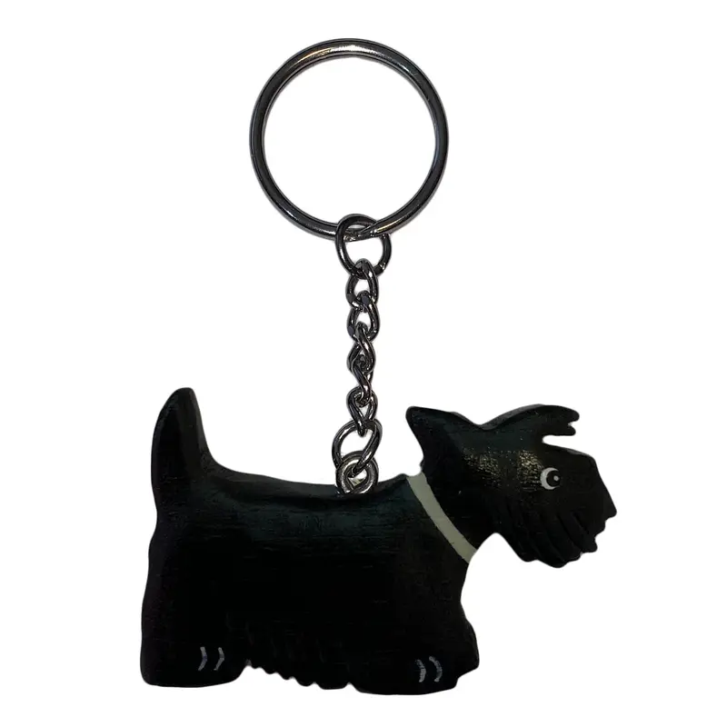 Schlüsselanhänger Terrier aus Holz Nr. 019.122