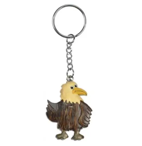 Schlüsselanhänger Weißkopfseeadler aus Holz Nr. 019.076