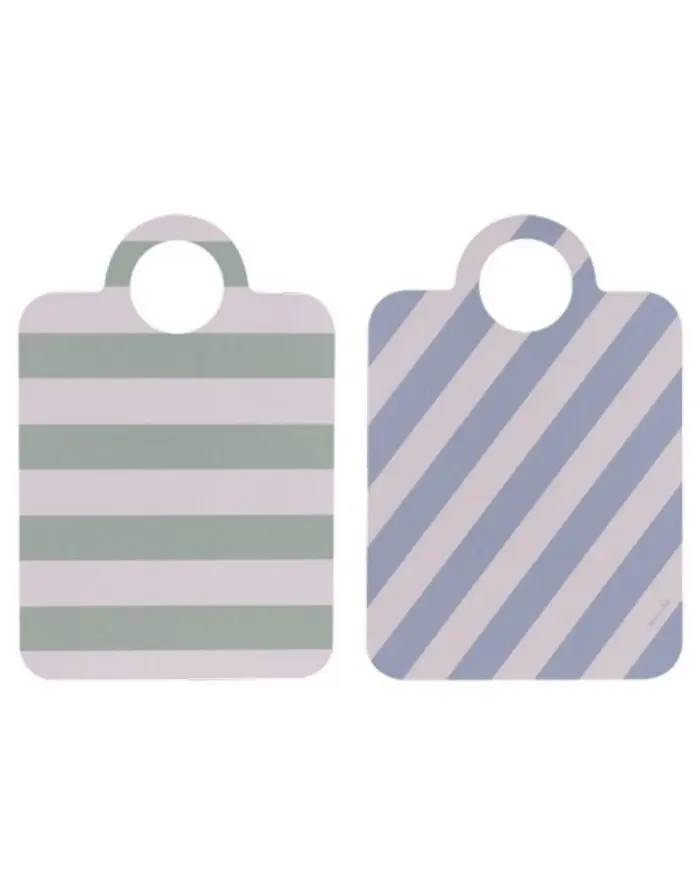 Schneidebrett 21x31cm I Green/Blue