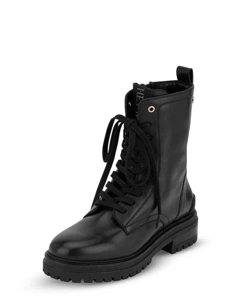 Schnürstiefel Signature Boot I Black
