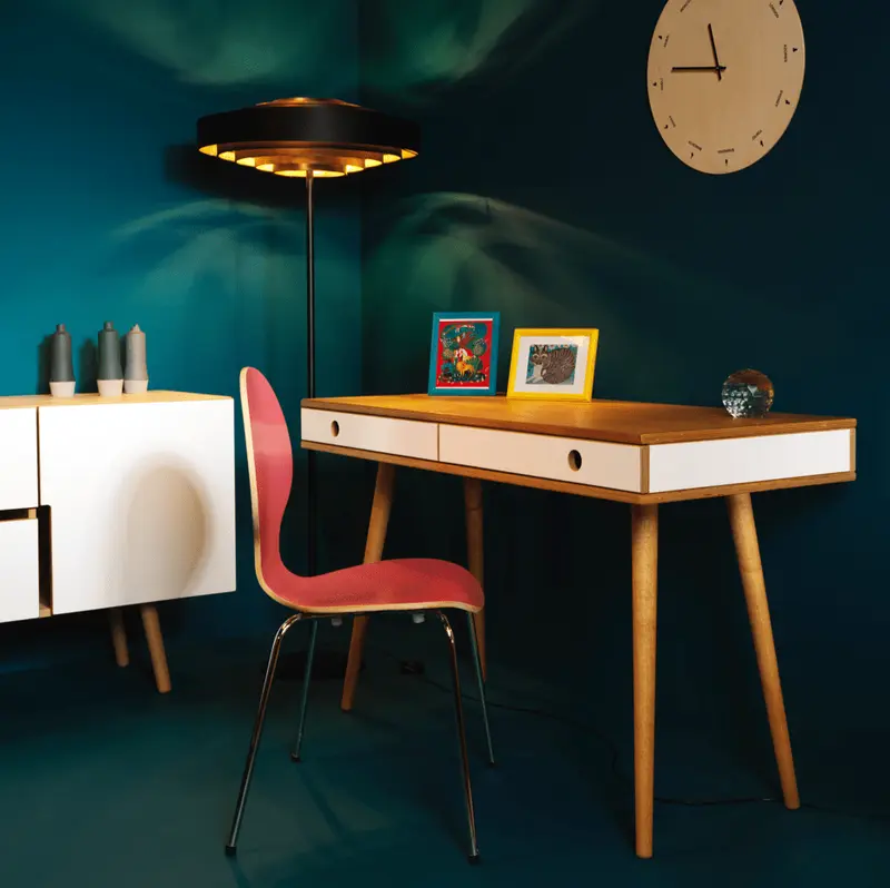Schreibtisch MAN im Retro-Design