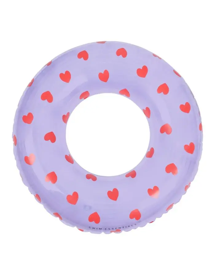 Schwimmring ø 90cm I Lila Hearts