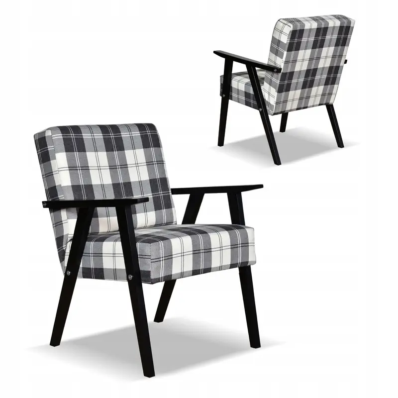Sessel PRL weiß / dunkelblau